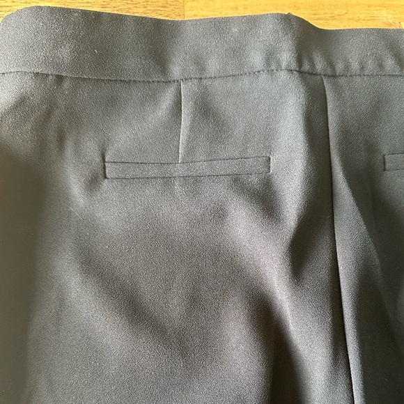 Black with white stripe down the side Melanie Lyne dress pants - Picture 6 of 7